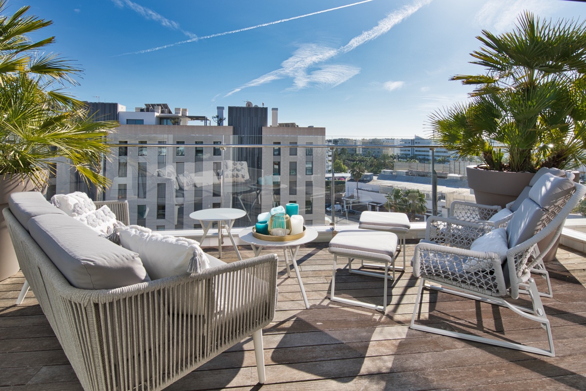 Penthouse Ikebana — Apartment in Marina Botafoch, Ibiza