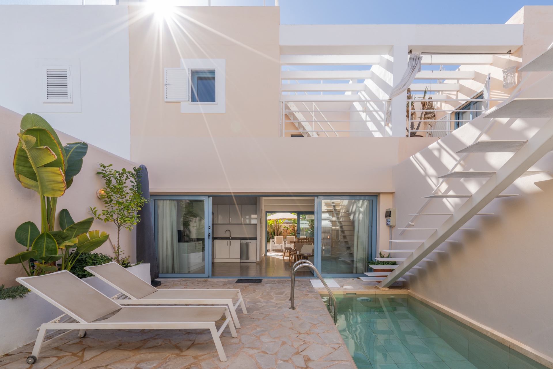 Patio in Puig den Mar